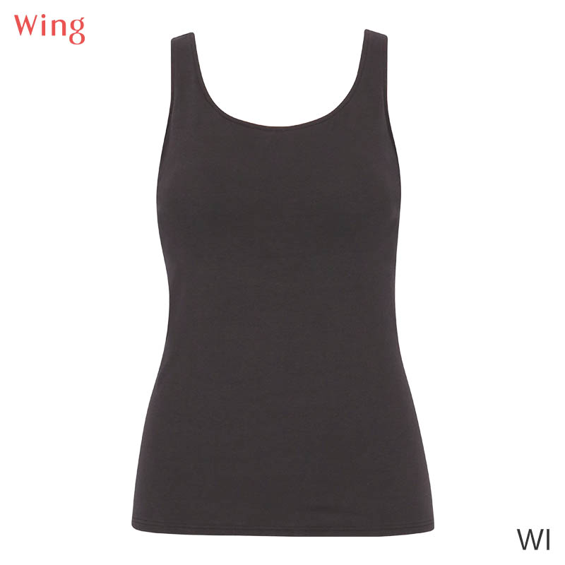Wing ウイング シンクロブラトップ 綿混タイプ カップ付き