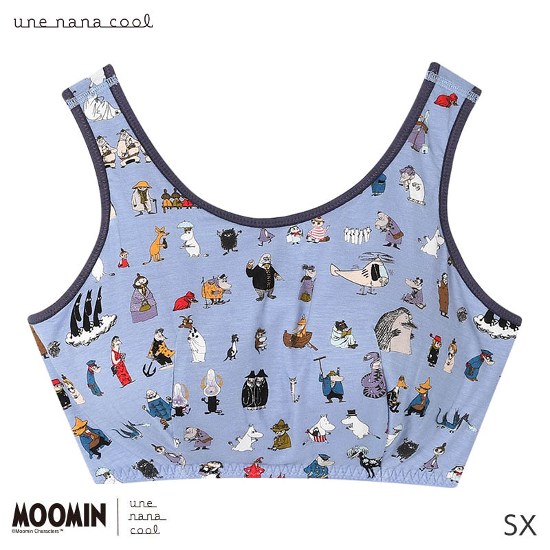 une nana cool（ウンナナクール） MOOMIN × ナイトアップブラ ノン