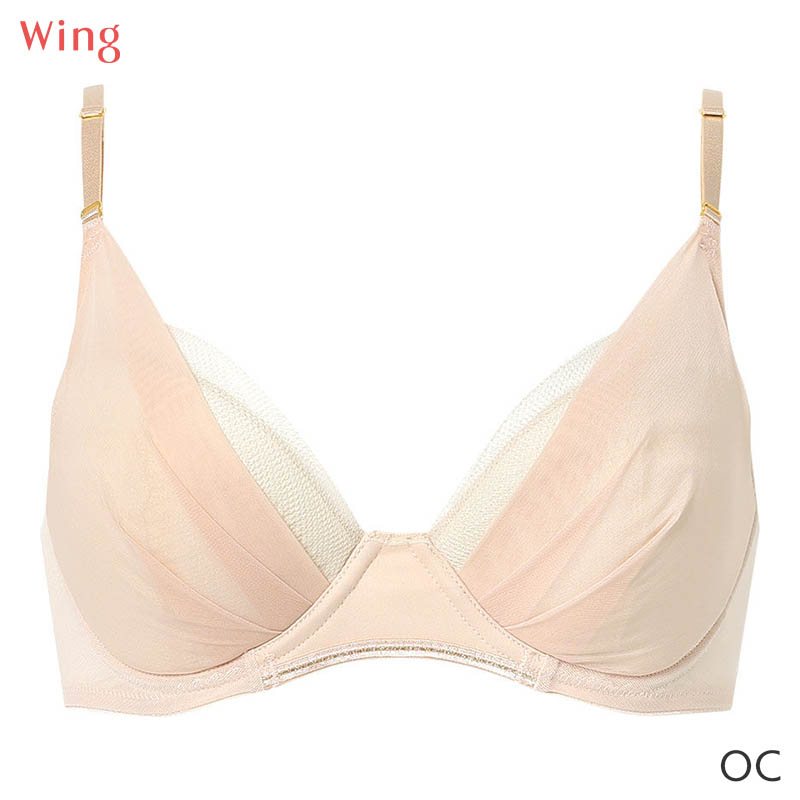 ウイング マッチミーブラ シンプル ブラジャー 3/4カップ(C D)KB2011 | Wing | 02