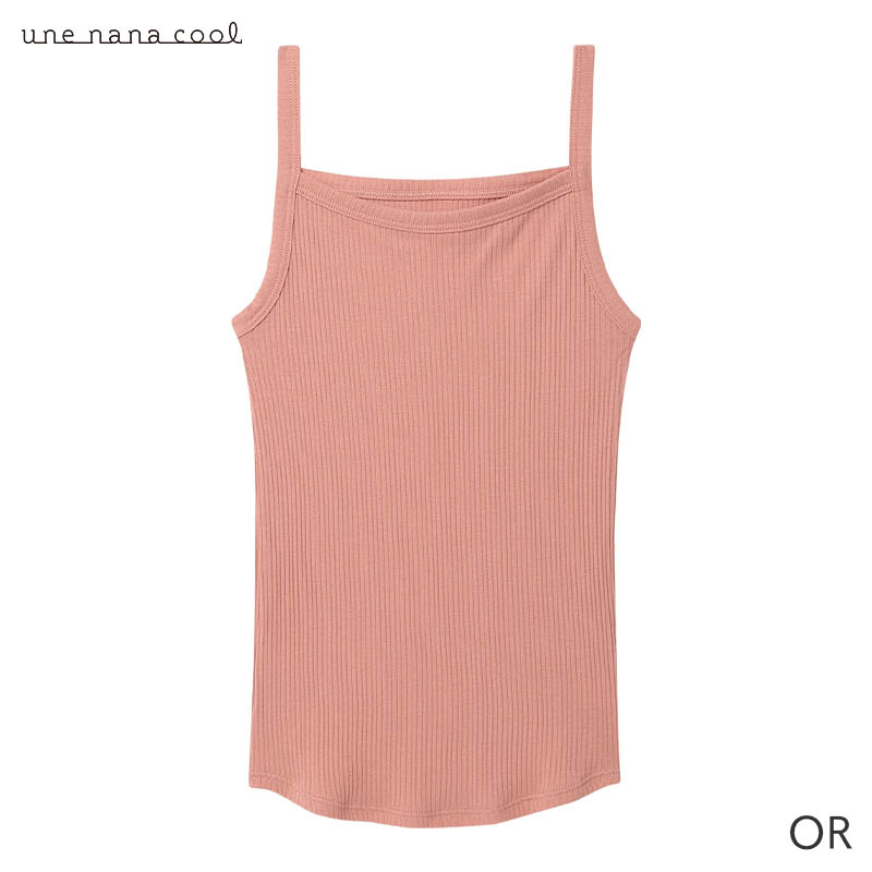 une nana cool（ウンナナクール） 綿100% リブ編みコットン