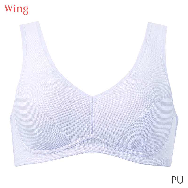 Wing ウイング ウォーキングブラ ブラジャー フルカップ ノンワイヤー