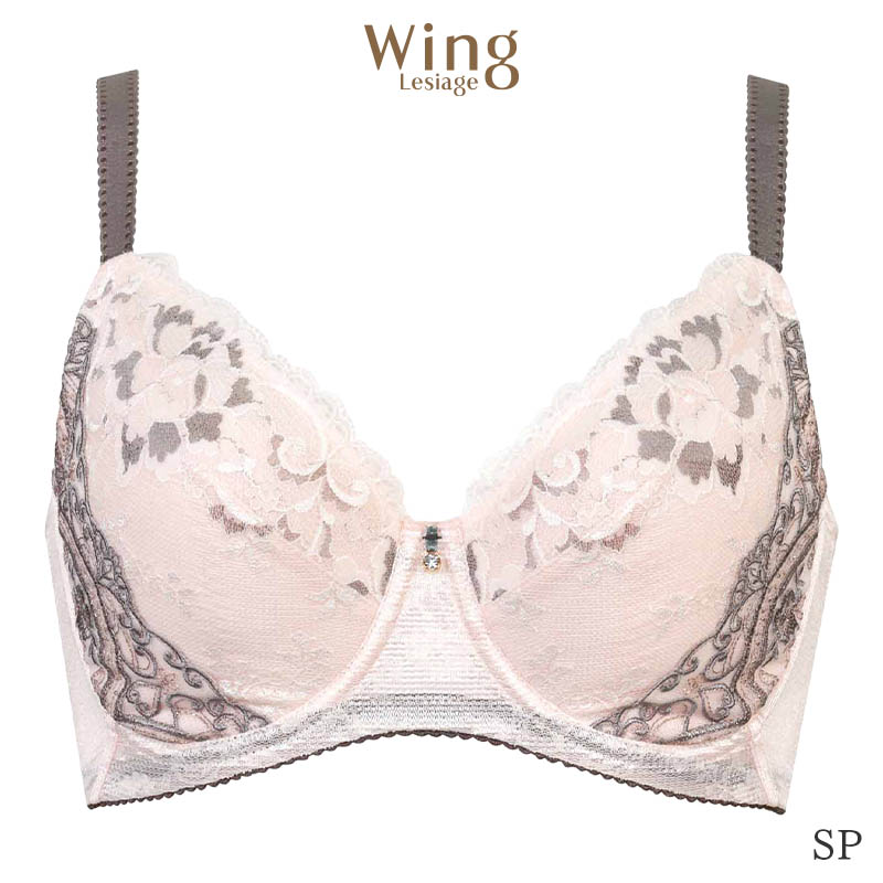 ロミウィングWingレシアージュ　D85 ブラジャー　小さく見せるブラ ウイング レシアージュ 小さく見せるブラ ウイング（Wing） - QVC.jp