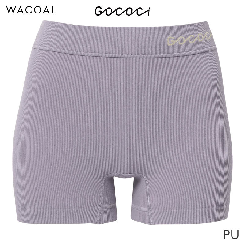 GOCOCi ワコール ゴコチ リブ素材 ショーツ はきこみ丈ふかめ ボーイ