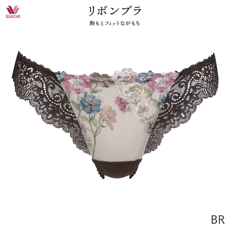 ワコール　Wacoal ブラ&ショーツ　セット　 リボンブラ WACOAL ワコール リボンブラ 胸もとフィットながもち ショーツ