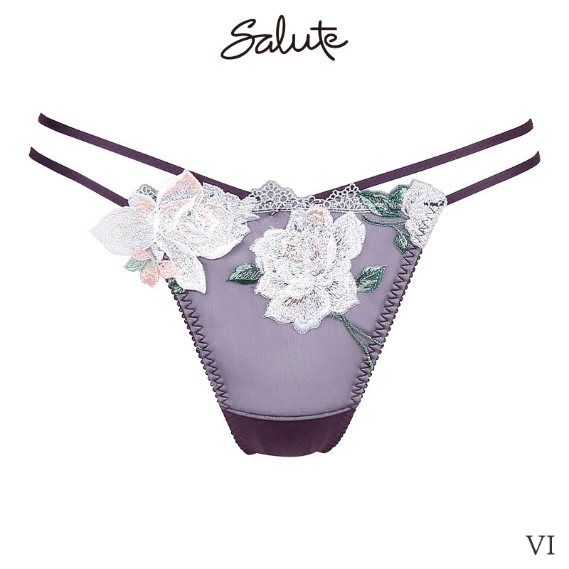 新品♥トレフル57GソングTバックMピンクひもパンワコールサルートパルファージュ Amazon.co.jp: ワコール Wacoal サルート Salute 22SS 66G
