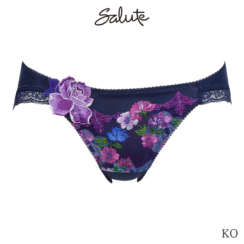 サルート Salute 60グループ ワコール ショーツ はきこみ丈あさめ ハイレッグショーツ(M L)PTJ760【メール便04】