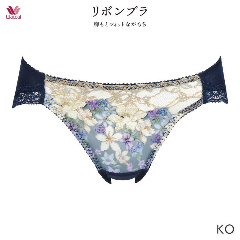 WACOAL ワコール リボンブラ 胸もとフィットながもち ショーツ