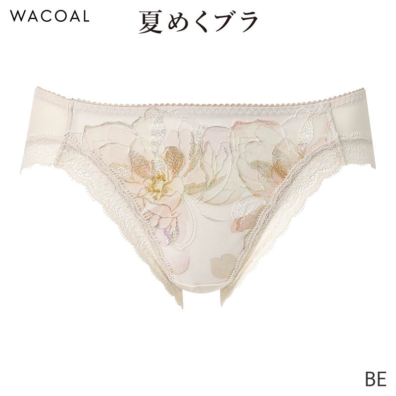 WACOAL（ワコール） 夏めくブラ ショーツ はきこみ丈あさめ ハイレッグ