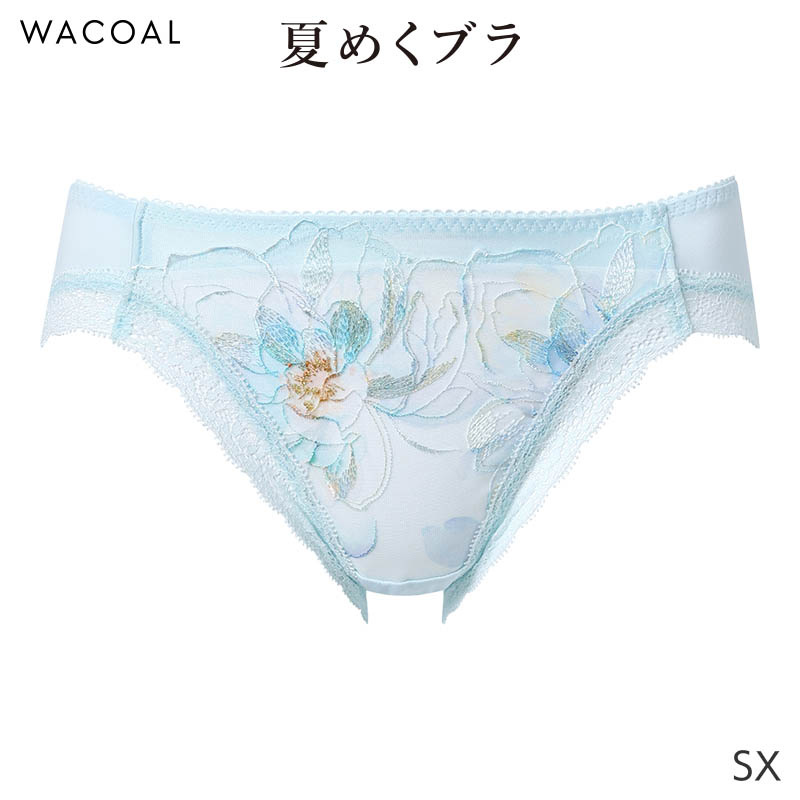 WACOAL（ワコール） 夏めくブラ ショーツ はきこみ丈あさめ ハイレッグ