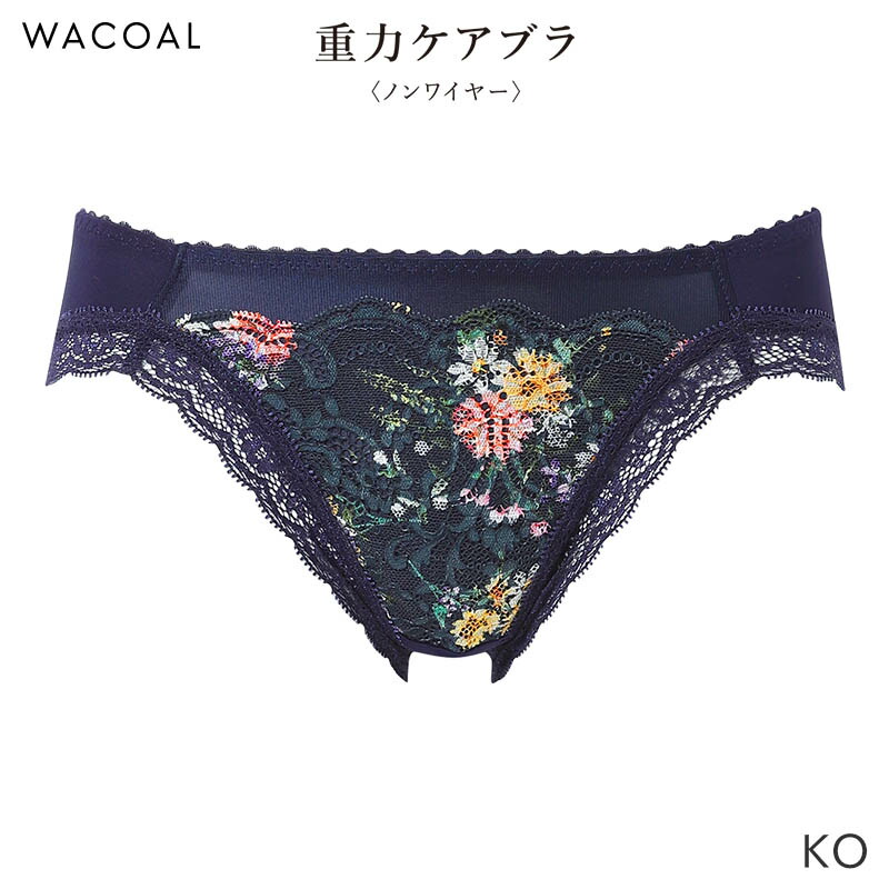 Wacoal 重力ケアブラ ショーツセット E85 LL WACOAL（ワコール） 重力ケアブラ ショーツ はきこみ丈あさめ