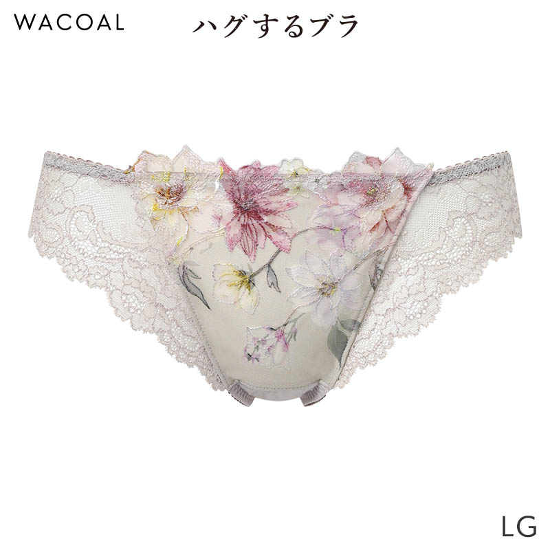 WACOAL（ワコール） ハグするブラ ショーツ はきこみ丈あさめ Tバック