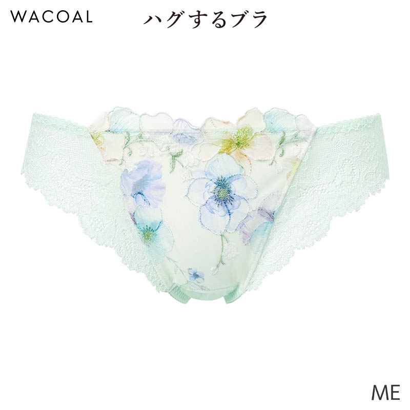 WACOAL（ワコール） ハグするブラ ショーツ はきこみ丈あさめ Tバック