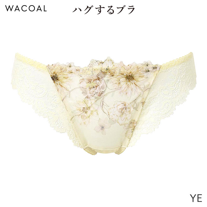 WACOAL ワコール ハグするブラ ショーツ はきこみ丈あさめ T