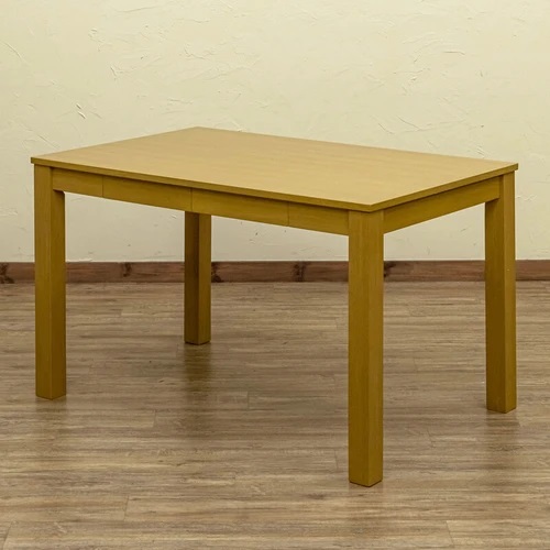 ダイニングテーブル１１０幅　ヴィンテージ風引き出し付食卓テーブル４人用　ビンテージ調木製フリーテーブ...