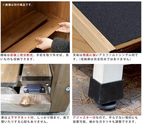楽天市場】三角屋根収納庫付き室外機カバー【送料無料 エアコン