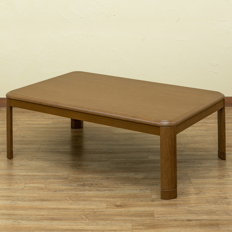 【美品】座卓　家具調こたつ 120×90　 継ぎ足　ローテーブル　長方形　コタツ 美品】座卓 家具調こたつ 120×90 継ぎ足 ローテーブル 長方形 コタツ