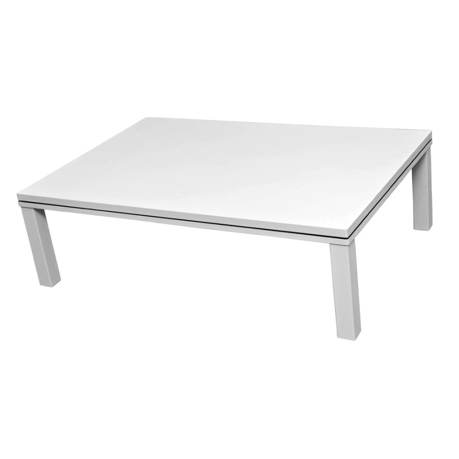 こたつテーブル　長方形　暖卓家具調こたつ　ファッションコタツ120幅　おしゃれ　白い家具　リビングテーブル　ローテーブル　洋風こたつ｜liberty｜04