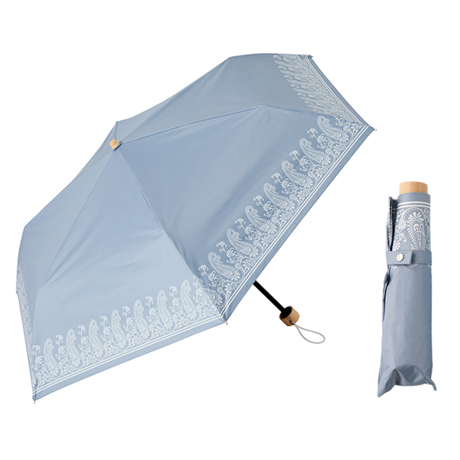 日傘 折りたたみ １級遮光 レディース 50cm×6本骨 軽量 晴雨兼用 遮光1級 UVカット 遮熱...