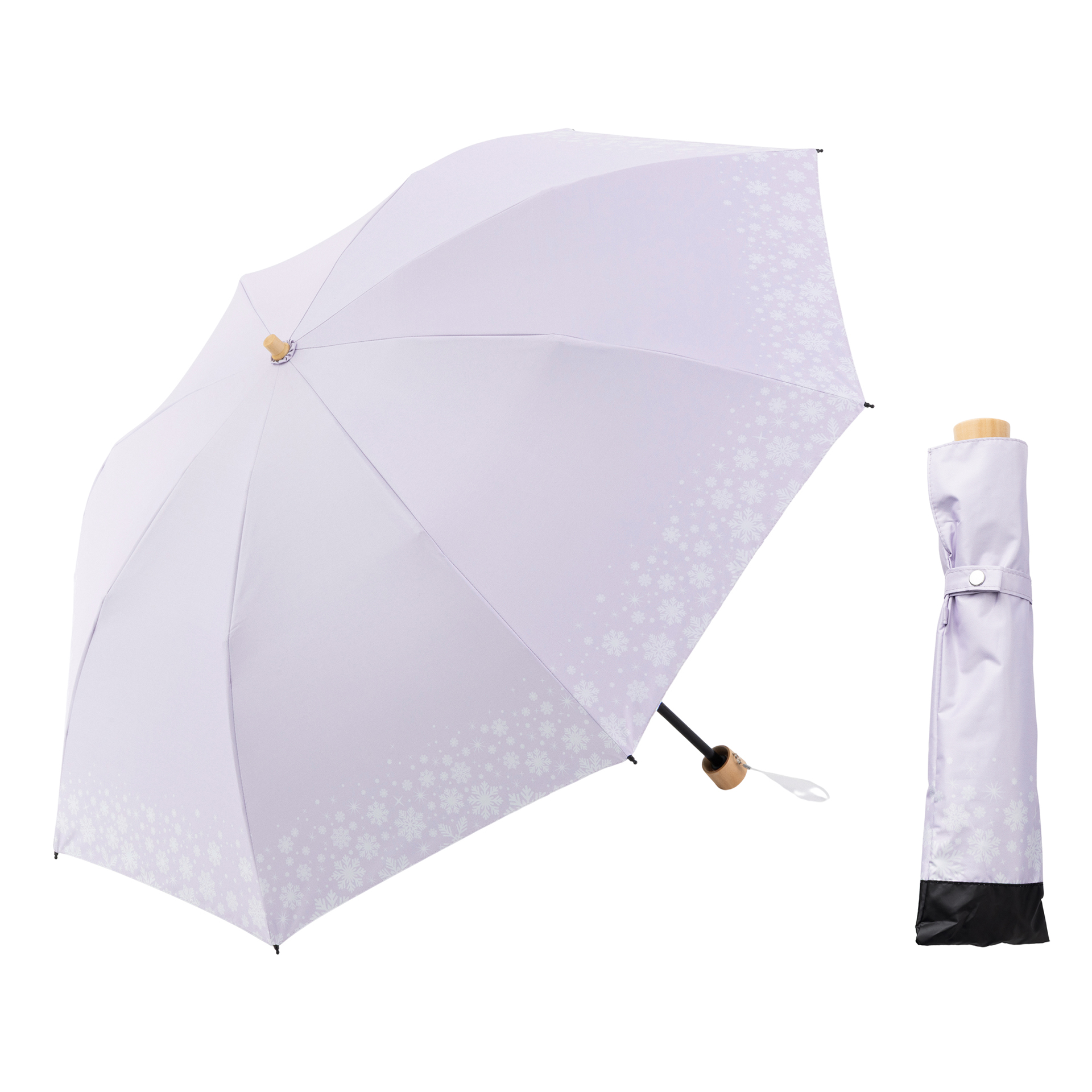 Lieben（リーベン） 日傘 折りたたみ UV遮熱遮光折傘 晴雨兼用 50cm