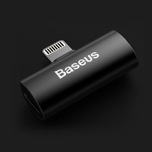 Baseus 2 1オーディオアダプタでiphone用充電ケーブル × 7 8プラスデュアル雷スプリッタappleのiphone 11 xs最大xrコ｜liefern｜02
