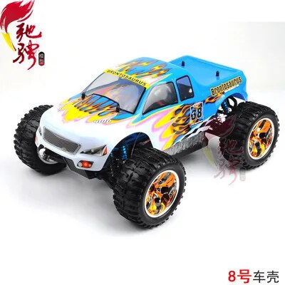 オリジナルのrcカーシェル,1:10,94188 94111 94108,ビッグフット,オフロード車用,PVCプラスチックシェル｜liefern｜10