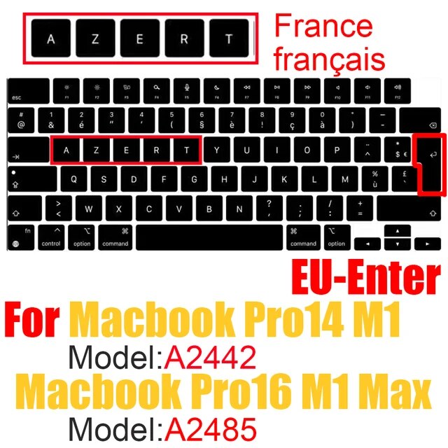 Macbook pro 14インチ,2021 m1 a2442/macbook pro 16インチ,2021 m1 max a2485,異なる言語レイ｜liefern｜17