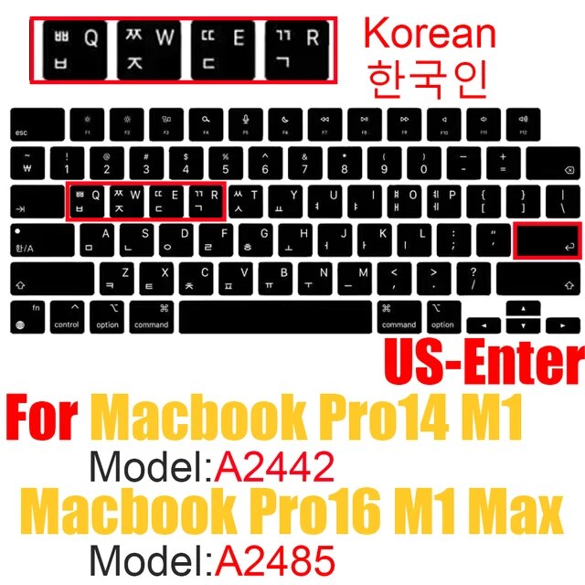 Macbook pro 14インチ,2021 m1 a2442/macbook pro 16インチ,2021 m1 max a2485,異なる言語レイ｜liefern｜16