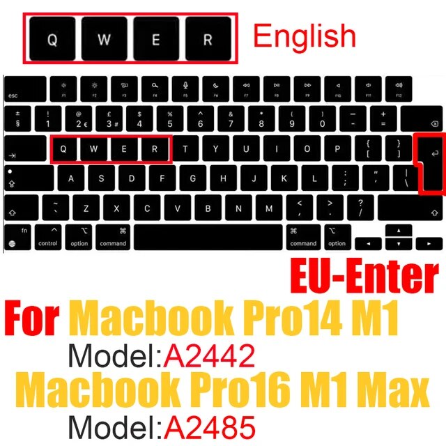 Macbook pro 14インチ,2021 m1 a2442/macbook pro 16インチ,2021 m1 max a2485,異なる言語レイ｜liefern｜09
