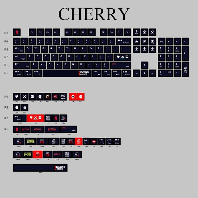 メカニカルキーボード用キーキャップ,145個,pbt,防塵,Cherryプロファイル,pbt｜liefern｜02