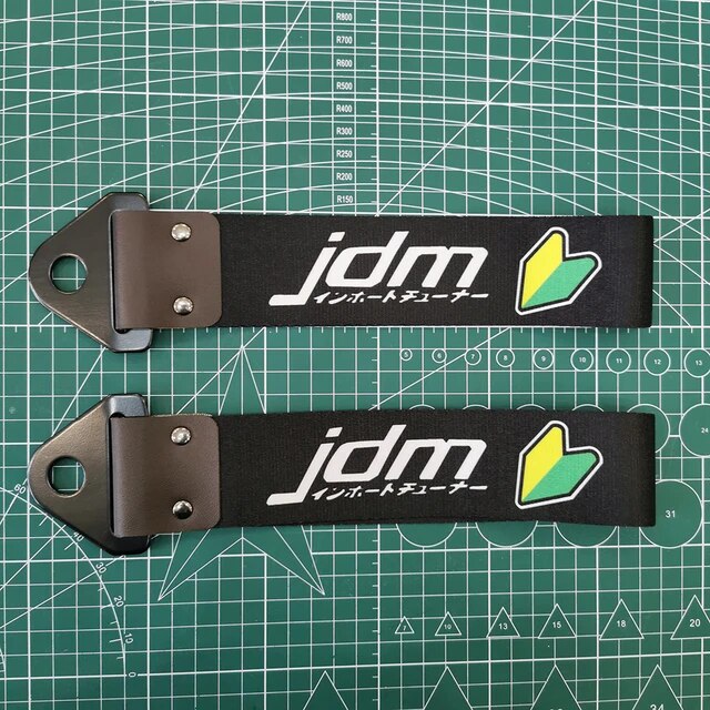 Jdm文化自動車用カラーペンダント牽引ストラップベルトローブリボントレーラー用アクセサリーロープバンパー｜liefern｜12