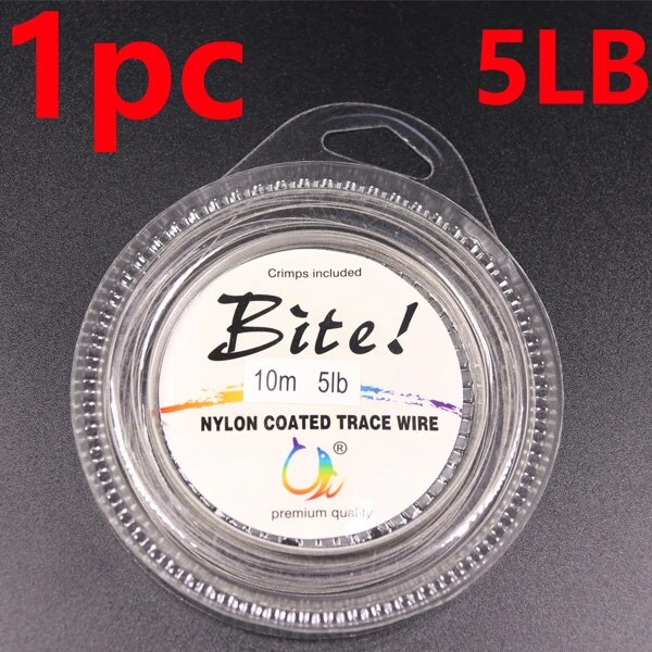 ナイロンコーティングされた微量ワイヤー,10m,7ストランド,5?200ポンド,編組,スチールワイヤーリーダー,ジギングライン,シーフィッシングアクセ｜liefern｜03