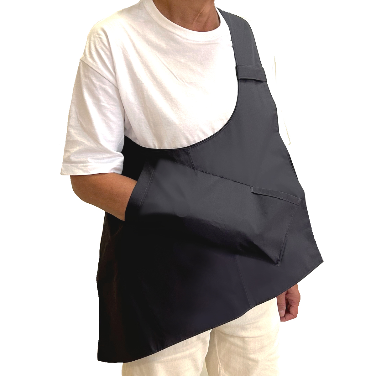 ケシャポケ】 片麻痺用 アームスリング 軽量バッグ 腕をしまえるバッグ