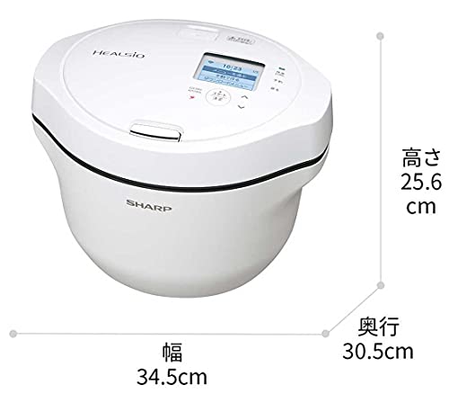 シャープ SHARP 水なし自動調理鍋 HEALSiO ヘルシオ ホットクック 2.4L