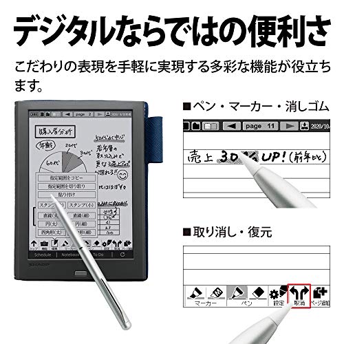 ポイント10倍】【ポイント10倍】シャープ 電子ノート 電子メモ WG-PN1