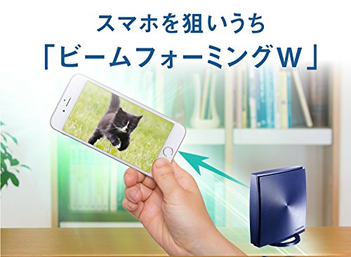 アウトレット 未使用品 アイ・オー・データ WiFi 無線LAN ルーター 11ac 867+300Mbps IPv6 WN-AX1167GR2｜life-aozora-shop｜05