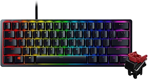 Razer Huntsman Mini 小型 ゲーミングキーボード -Black Linear Optical Switch 英語 US配列 RZ03-03390200-R3M1