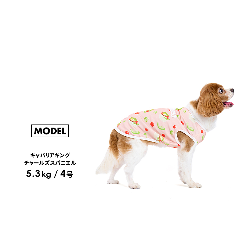 ハワイアン柄デニム犬服 フード付き　リバーシブル EDWIN（ エドウィン）デニムライクロゴパーカー | 犬服・ドックウェア