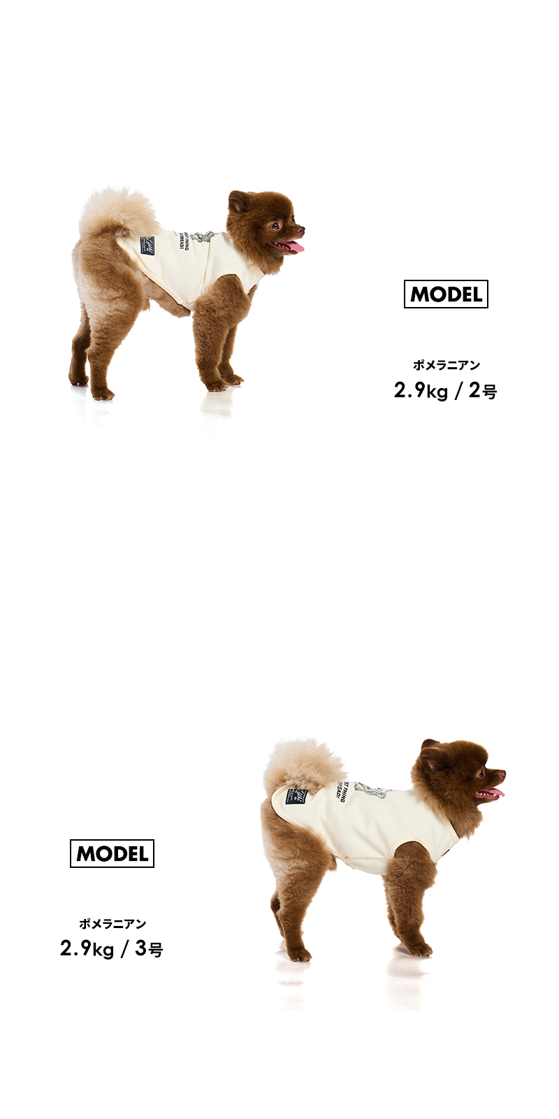 LIFELIKE（ライフライク） ドッグタイプタンクPOMERANIAN ポメラニアン