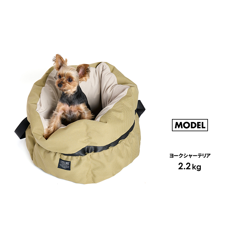 リップストップドライブクッション 犬 ドライブ ベッド 車 ドライブ