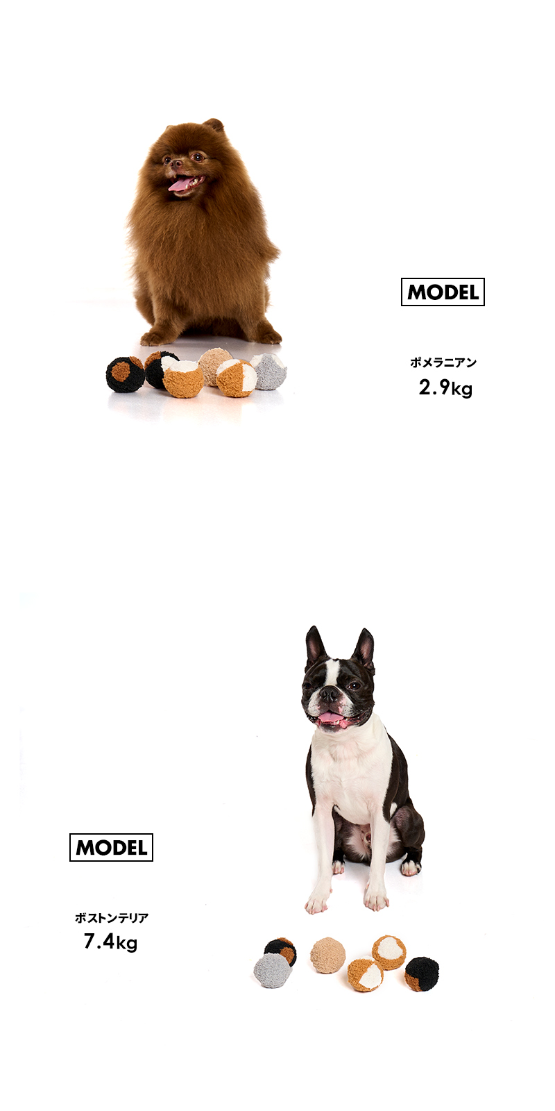LIFELIKE（ライフライク） コートカラースパイクボール 犬 おもちゃ