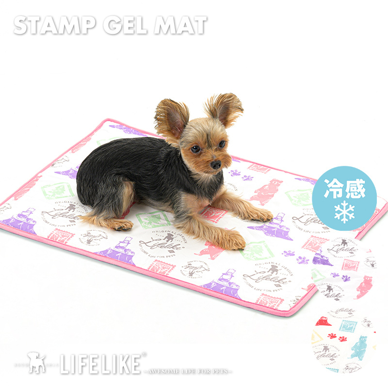 スタンプジェルマット】ペット用 犬用 ベッド マット 冷感 ペット用品 犬 グッズ 春夏 春用 夏用 春夏用 おしゃれ かわいい LIFELIKE  :92S007:LIFELIKE - 通販 - Yahoo!ショッピング