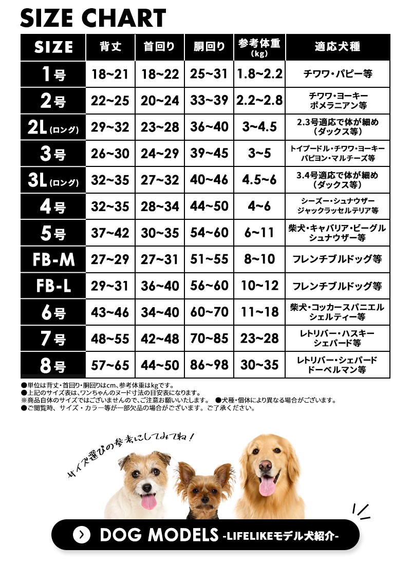 LIFELIKE（ライフライク） ハイネックシティーウォーム5-6号 犬服 犬