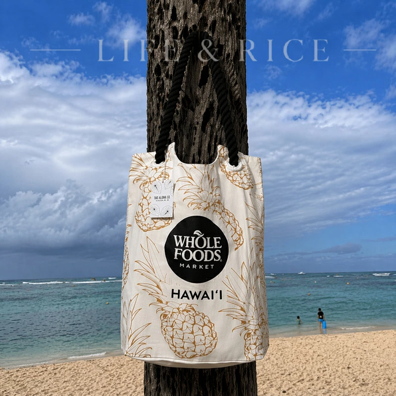 WHOLE FOODS MARKET ホールフーズマーケット ロープトートバッグ