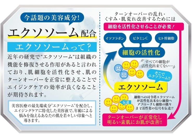 ブレーンコスモス エクソプロ クリーム エクソソーム ビタミンC誘導体