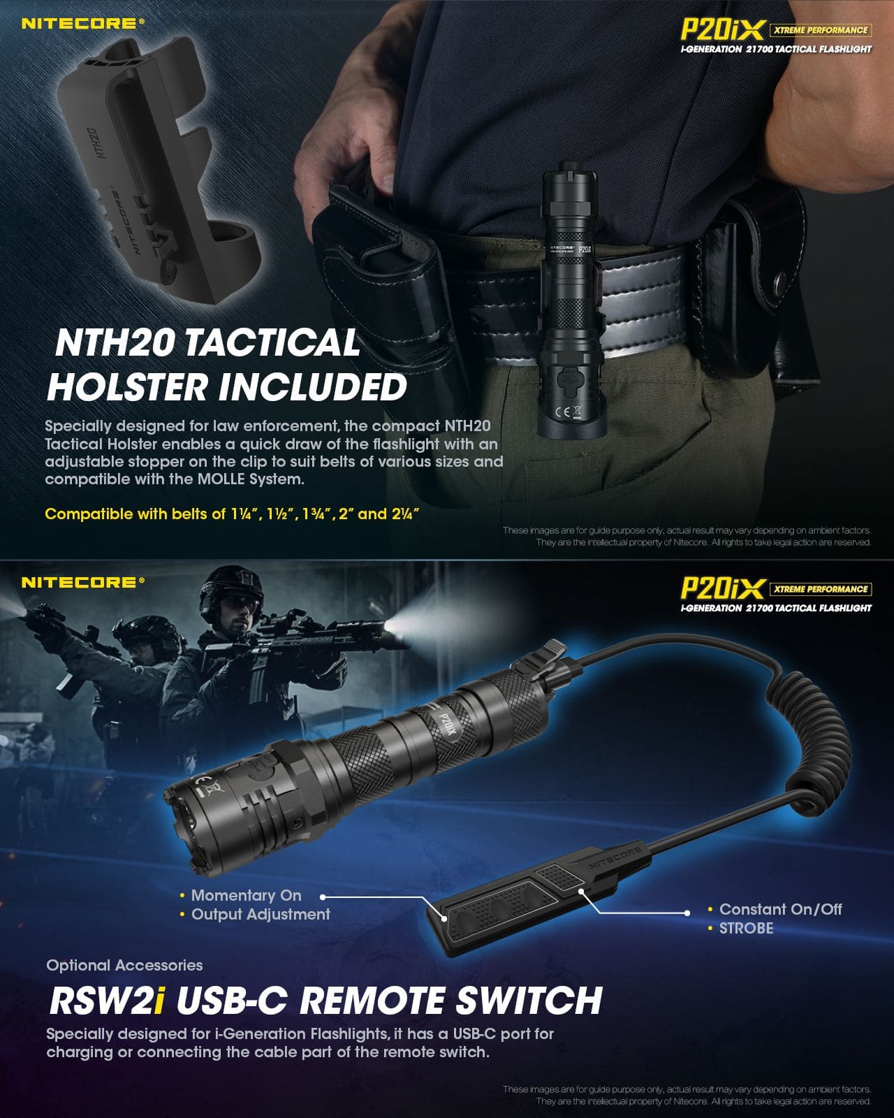 NITECORE（ナイトコア） P20iX タクティカル ハンディライト NITECORE