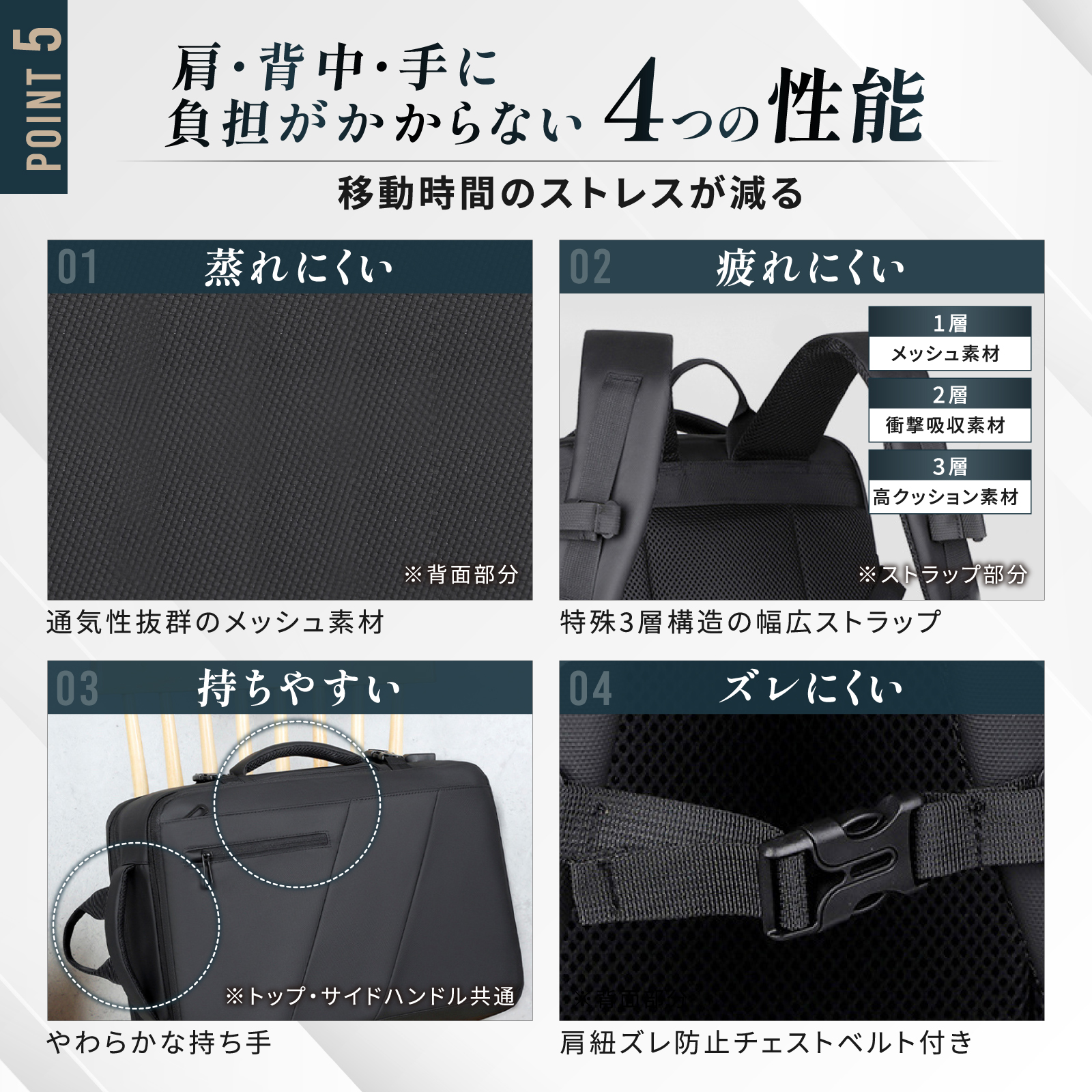 ビジネスリュック メンズ 拡張 大容量 通勤 通学 出張 多機能