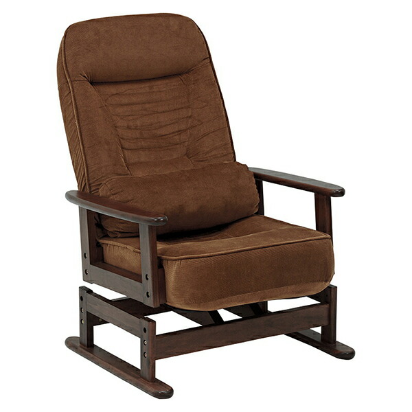 回転座椅子（ブラウン）　LZ-4742BR