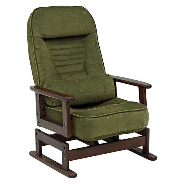 回転座椅子（グリーン）　LZ-4742GR