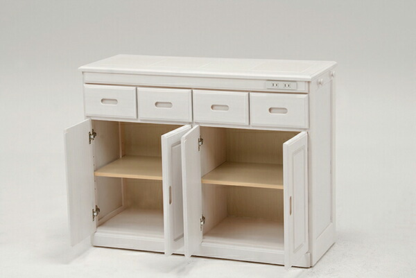 キッチンカウンター（ホワイトウォッシュ）　MUD-6522WS 