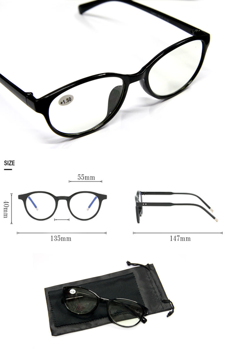 ブルーライトカット メガネ 眼鏡 老眼鏡 度入り pcメガネ UVカット